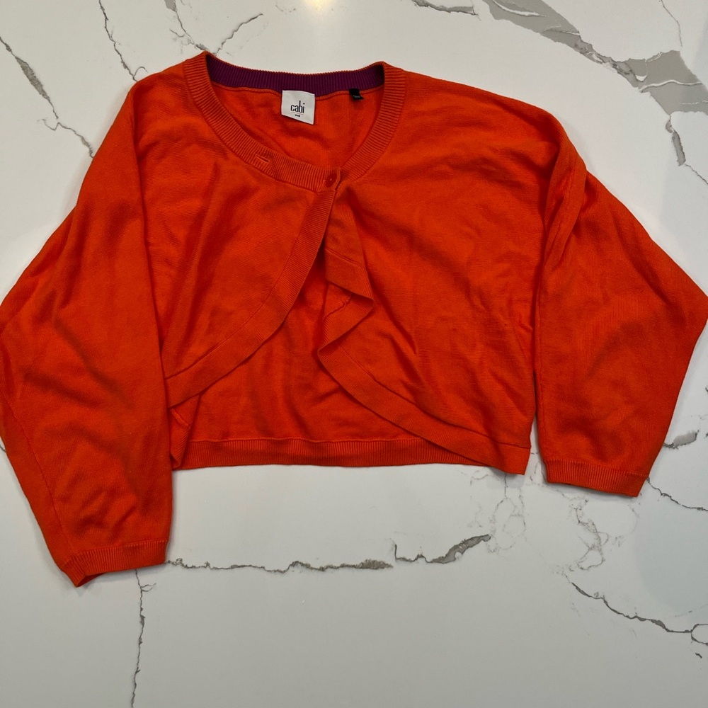 CAbi Style 5008 | Cropped Cardigan Sweater | Size M